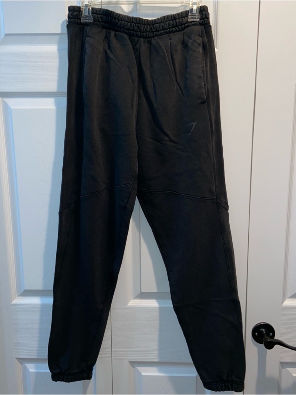 NWOT Gymshark Black Power Washed Joggers